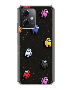 Чохол для Xiaomi Redmi Note 12 (5G) з картинкою «Космічний патерн Among Us» Чохол для Xiaomi Redmi Note 12 (5G) з картинкою «Космічний патерн Among Us»