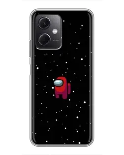 Чохол для Xiaomi Redmi Note 12 (5G) з картинкою «Червоний Among Us»
