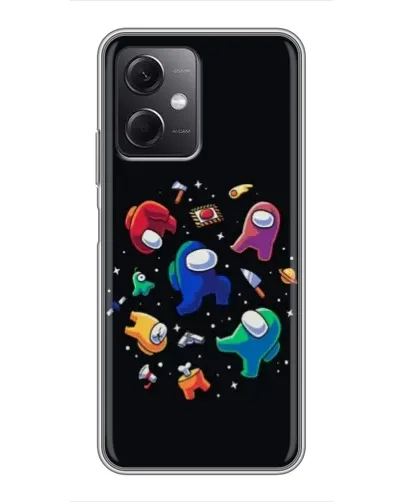 Чохол для Xiaomi Redmi Note 12 (5G) з картинкою «Among Us космос»