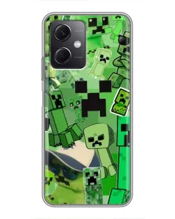 Чохол для Xiaomi Redmi Note 12 (5G) з картинкою «Кріпери Minecraft» Чохол для Xiaomi Redmi Note 12 (5G) з картинкою «Кріпери Minecraft»