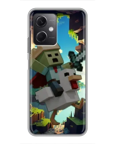 Чохол для Xiaomi Redmi Note 12 (5G) з картинкою «Стів та гусь»