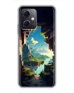 Чохол для Xiaomi Redmi Note 12 (5G) з картинкою «Вид з печери»