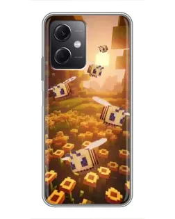 Чохол для Xiaomi Redmi Note 12 (5G) з картинкою «Поле соняшників»