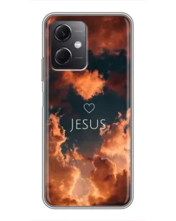 Чохол для Xiaomi Redmi Note 12 (5G) з картинкою «Сяйво Імені Jesus» Чохол для Xiaomi Redmi Note 12 (5G) з картинкою «Сяйво Імені Jesus»
