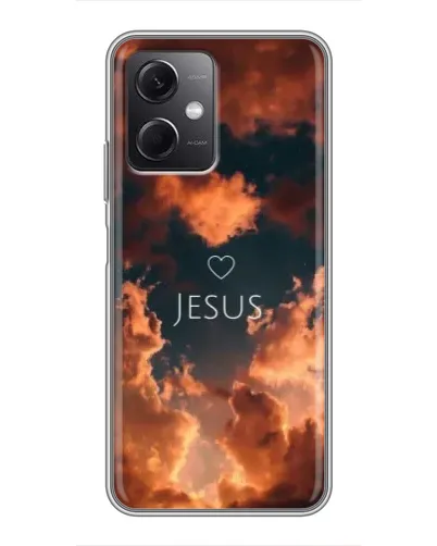 Чохол для Xiaomi Redmi Note 12 (5G) з картинкою «Сяйво Імені Jesus»
