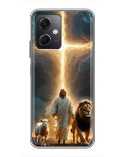 Чохол для Xiaomi Redmi Note 12 (5G) з картинкою «Лев Юди та Світло» Чохол для Xiaomi Redmi Note 12 (5G) з картинкою «Лев Юди та Світло»