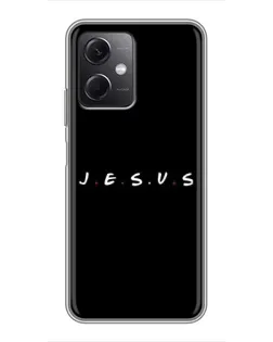Чохол для Xiaomi Redmi Note 12 (5G) з картинкою «Крапки віри J.E.S.U.S.»