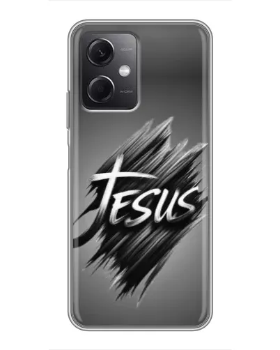 Чохол для Xiaomi Redmi Note 12 (5G) з картинкою «Напис Jesus Graffiti»
