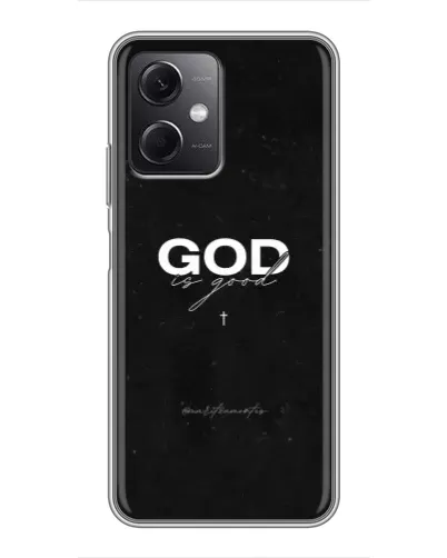 Чохол для Xiaomi Redmi Note 12 (5G) з картинкою «GOD — Бог над усім»