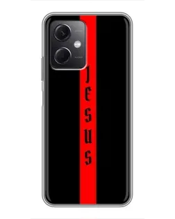 Чохол для Xiaomi Redmi Note 12 (5G) з картинкою «Червона лінія віри»