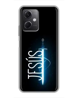 Чохол для Xiaomi Redmi Note 12 (5G) з картинкою «Меч Духа Jesus»