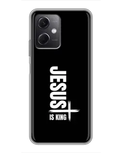 Чохол для Xiaomi Redmi Note 12 (5G) з картинкою «Вертикаль віри Jesus»