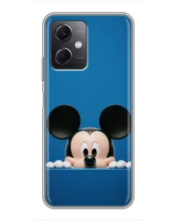 Чохол для Xiaomi Redmi Note 12 (5G) з картинкою «Міккі виглядає»