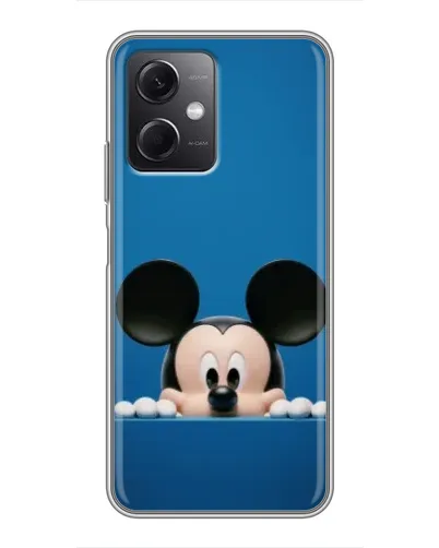 Чохол для Xiaomi Redmi Note 12 (5G) з картинкою «Міккі виглядає»