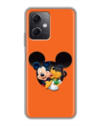 Чохол для Xiaomi Redmi Note 12 (5G) з картинкою «Серце Міккі Мінні»