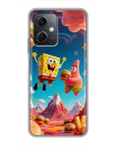 Чохол для Xiaomi Redmi Note 12 (5G) з картинкою «Космічний фастфуд»