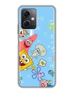 Чохол для Xiaomi Redmi Note 12 (5G) з картинкою «Веселі бульбашки»
