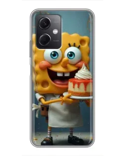Чохол для Xiaomi Redmi Note 12 (5G) з картинкою «Кухар Спанч Боб»