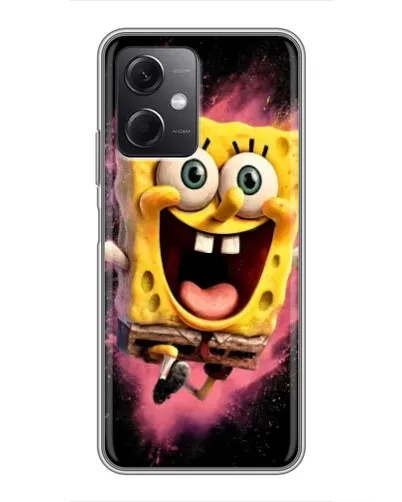 Чохол для Xiaomi Redmi Note 12 (5G) з картинкою «Вибуховий Спанч Боб»