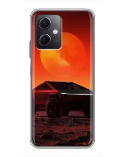 Чохол для Xiaomi Redmi Note 12 (5G) з картинкою «Cybertruck на Марсі» Чохол для Xiaomi Redmi Note 12 (5G) з картинкою «Cybertruck на Марсі»