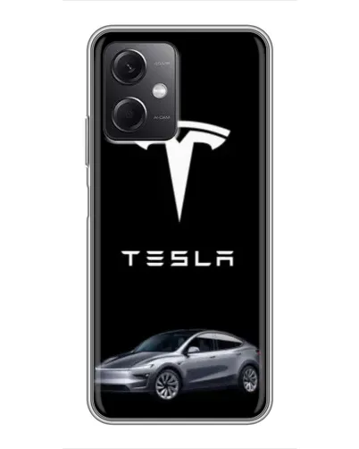 Чохол для Xiaomi Redmi Note 12 (5G) з картинкою «Tesla Model Y»