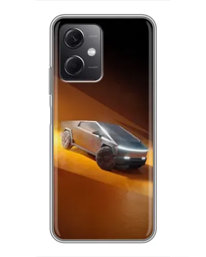 Чохол для Xiaomi Redmi Note 12 (5G) з картинкою «Cybertruck у пустелі»