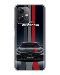 Чохол для Xiaomi Redmi Note 12 (5G) з картинкою «Mercedes — білий карбон» Чохол для Xiaomi Redmi Note 12 (5G) з картинкою «Mercedes — білий карбон»