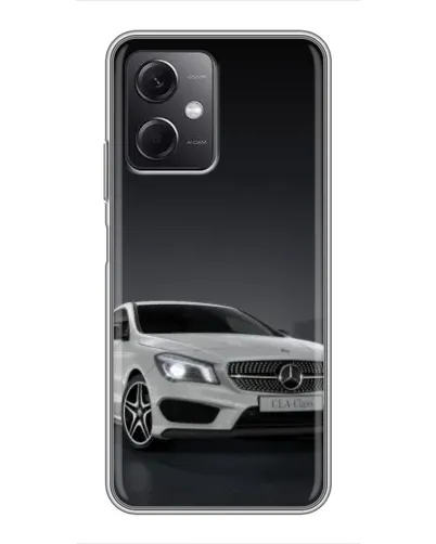 Чохол для Xiaomi Redmi Note 12 (5G) з картинкою «Mercedes AMG GT Silver»