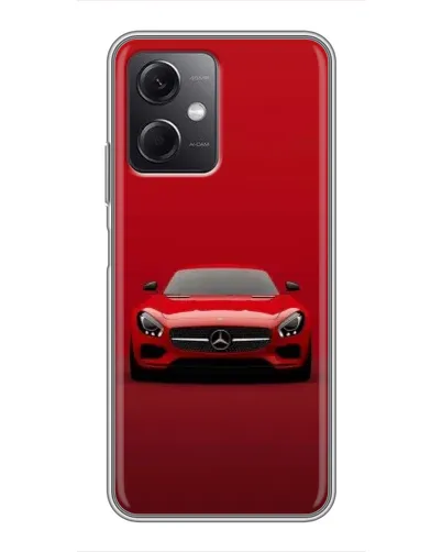 Чохол для Xiaomi Redmi Note 12 (5G) з картинкою «Червоний Mercedes AMG»