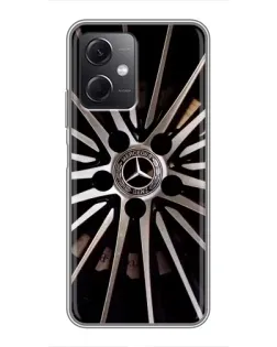 Чохол для Xiaomi Redmi Note 12 (5G) з картинкою «Диск Mercedes»