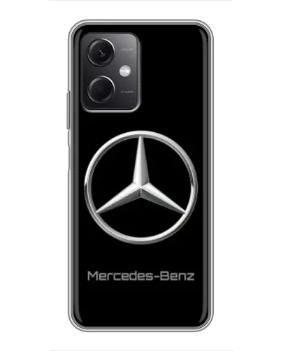 Чохол для Xiaomi Redmi Note 12 (5G) з картинкою «Mercedes Silver Logo»