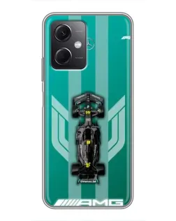 Чохол для Xiaomi Redmi Note 12 (5G) з картинкою «Mercedes AMG Petronas»