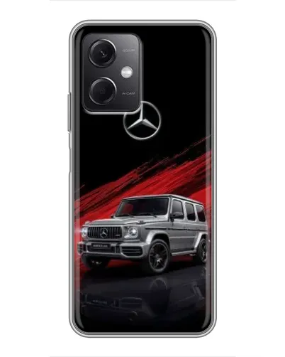 Чохол для Xiaomi Redmi Note 12 (5G) з картинкою «Mercedes G-Class червоний»