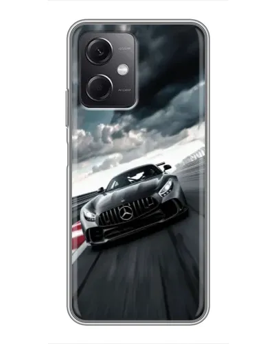 Чохол для Xiaomi Redmi Note 12 (5G) з картинкою «Гоночний Mercedes AMG»