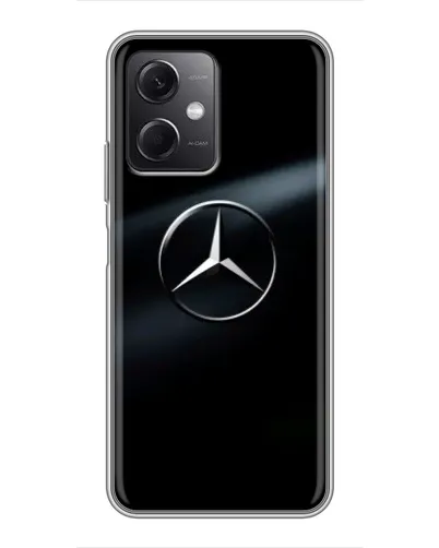 Чохол для Xiaomi Redmi Note 12 (5G) з картинкою «Mercedes на металі»