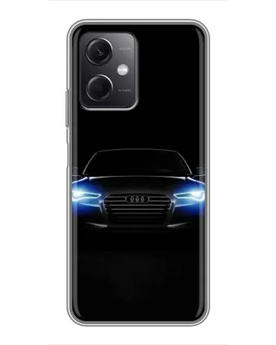 Чохол для Xiaomi Redmi Note 12 (5G) з картинкою «Audi в неоні»