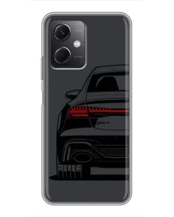 Чохол для Xiaomi Redmi Note 12 (5G) з картинкою «Задня частина Audi — арт»