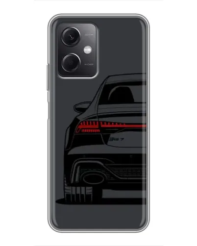 Чохол для Xiaomi Redmi Note 12 (5G) з картинкою «Задня частина Audi — арт»