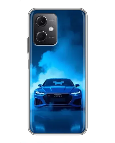 Чохол для Xiaomi Redmi Note 12 (5G) з картинкою «Audi — блакитна енергія»