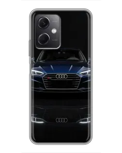 Чохол для Xiaomi Redmi Note 12 (5G) з картинкою «Audi — нічне відображення»
