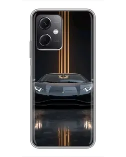 Чохол для Xiaomi Redmi Note 12 (5G) з картинкою «Lamborghini золоті лінії» Чохол для Xiaomi Redmi Note 12 (5G) з картинкою «Lamborghini золоті лінії»