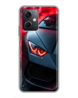 Чохол для Xiaomi Redmi Note 12 (5G) з картинкою «Lamborghini червоне сяйво» Чохол для Xiaomi Redmi Note 12 (5G) з картинкою «Lamborghini червоне сяйво»