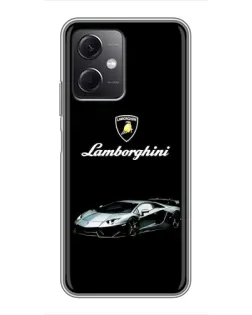 Чохол для Xiaomi Redmi Note 12 (5G) з картинкою «Логотип Lamborghini класика»