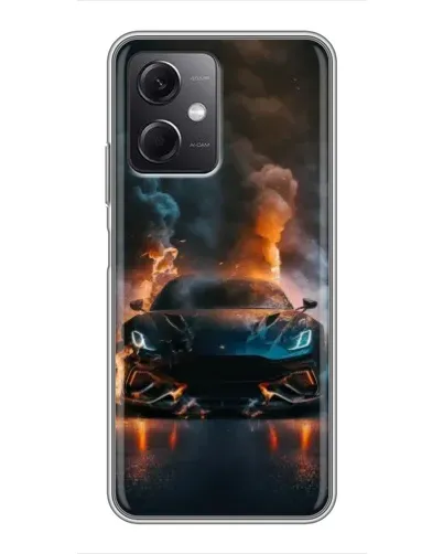 Чохол для Xiaomi Redmi Note 12 (5G) з картинкою «Lamborghini димна естетика»