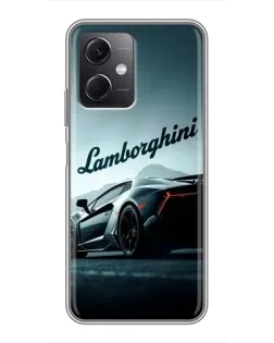 Чохол для Xiaomi Redmi Note 12 (5G) з картинкою «Класичний Lamborghini надпис»