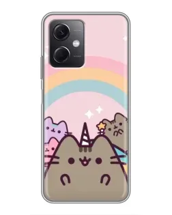 Чохол для Xiaomi Redmi Note 12 (5G) з картинкою «Єдиноріг Pusheen»
