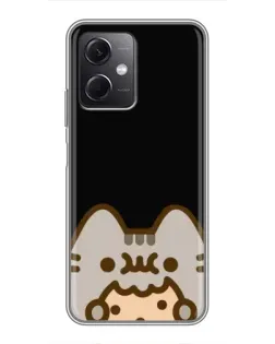 Чохол для Xiaomi Redmi Note 12 (5G) з картинкою «Пушин на чорному»