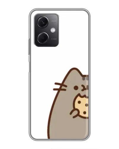 Чохол для Xiaomi Redmi Note 12 (5G) з картинкою «Пушин з печивом»