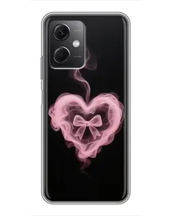 Чохол для Xiaomi Redmi Note 12 (5G) з картинкою «Димчасте серце» Чохол для Xiaomi Redmi Note 12 (5G) з картинкою «Димчасте серце»