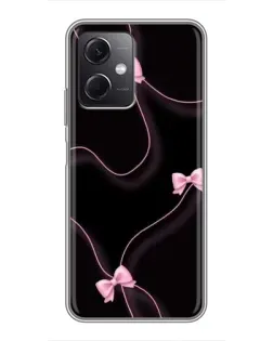 Чохол для Xiaomi Redmi Note 12 (5G) з картинкою «Рожеві стрічки»
